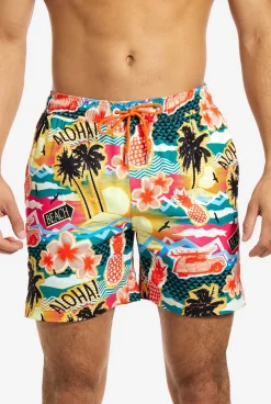 Heren OppoSuits Zwembroeken|Aloha Hero
