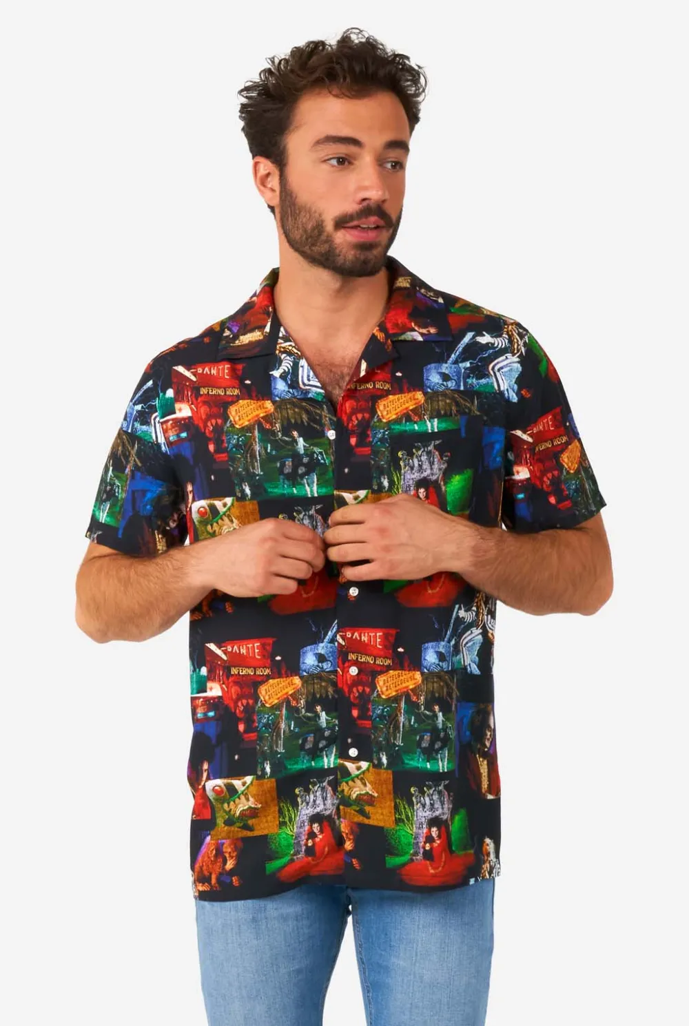 Heren OppoSuits Halloween Overhemden|Zomer Overhemden|Beetlejuice™