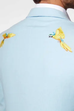 Heren OppoSuits Zomer Blazers|Birdie - Soft Blue