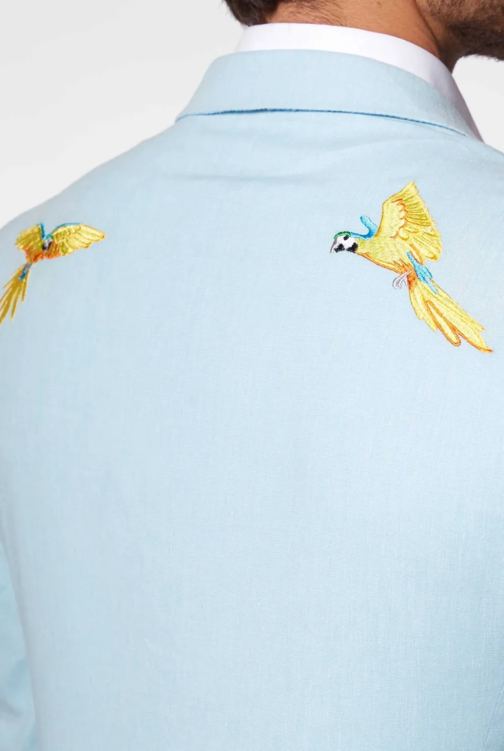 Heren OppoSuits Zomer Blazers|Birdie - Soft Blue