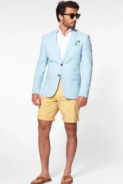 Heren OppoSuits Zomer Blazers|Birdie - Soft Blue