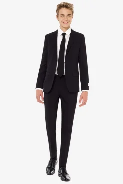 OppoSuits Effen Gekleurde Pakken|Black Knight