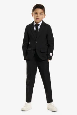 OppoSuits Effen Gekleurde Pakken|Black Knight