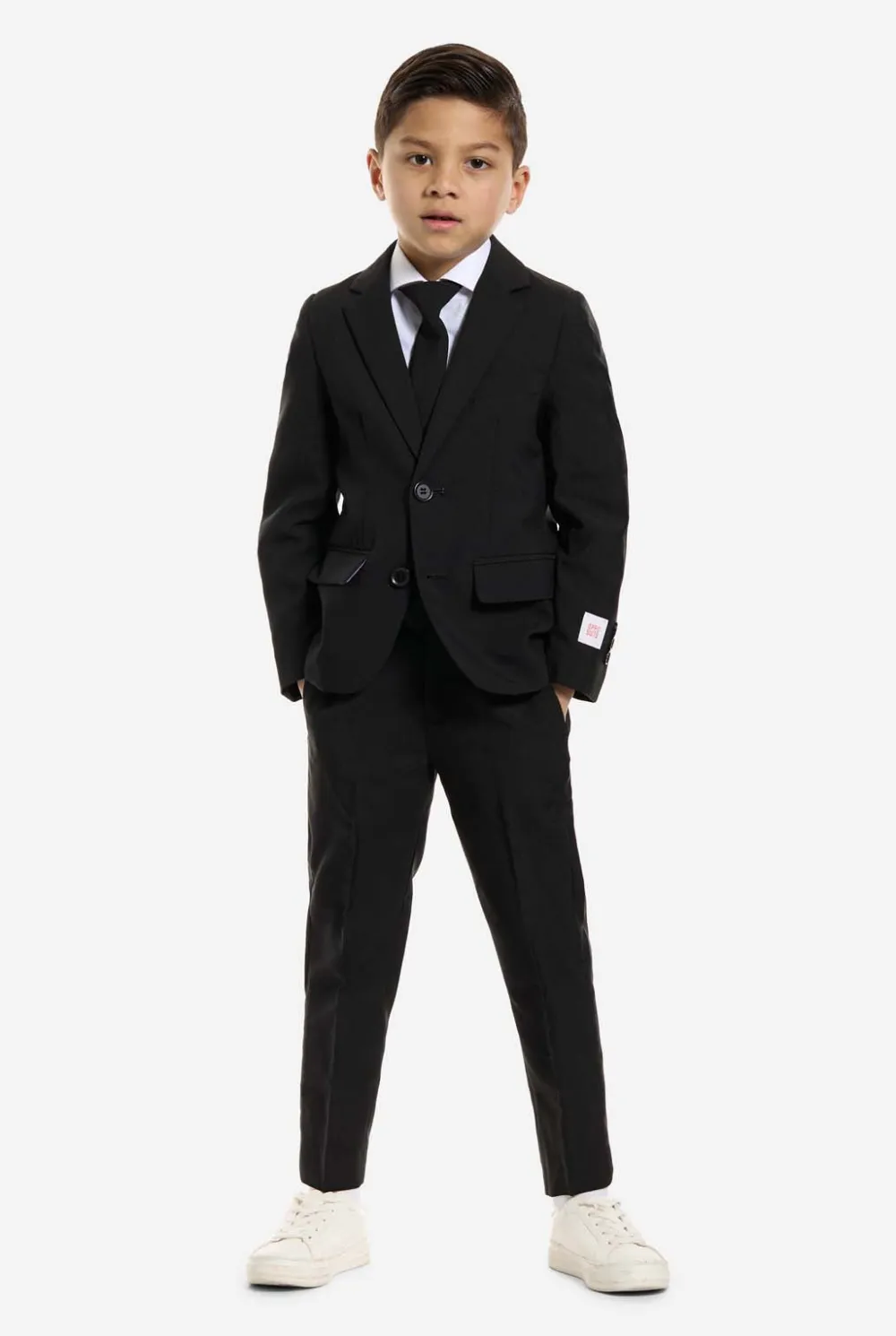 OppoSuits Effen Gekleurde Pakken|Black Knight