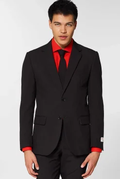 Heren OppoSuits Vrijgezellenfeest Pakken|Trouwpakken|Black Knight