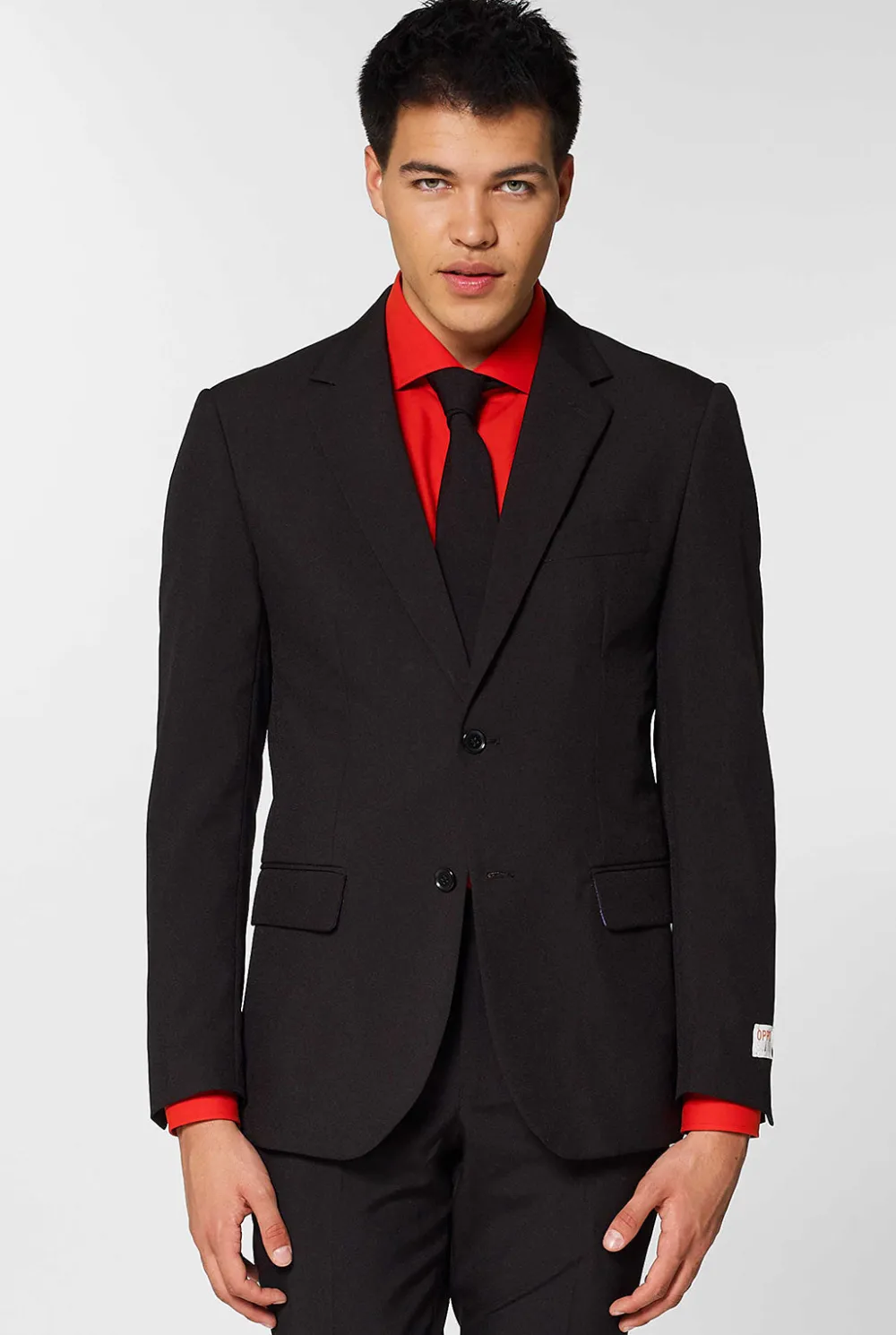 Heren OppoSuits Vrijgezellenfeest Pakken|Trouwpakken|Black Knight