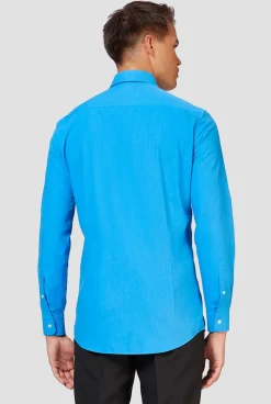 Heren OppoSuits Effen Gekleurde Overhemden|Blue Steel