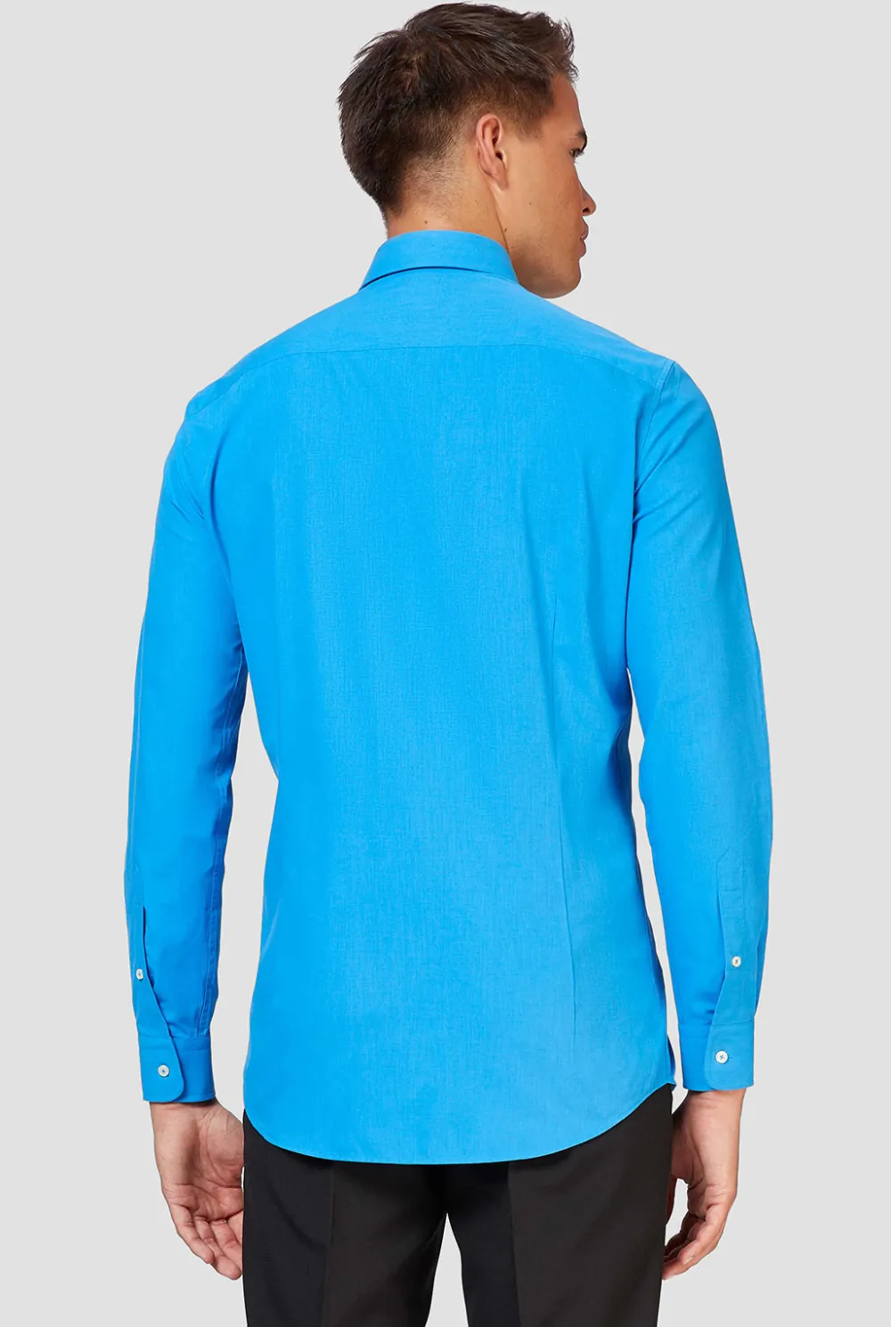 Heren OppoSuits Effen Gekleurde Overhemden|Blue Steel