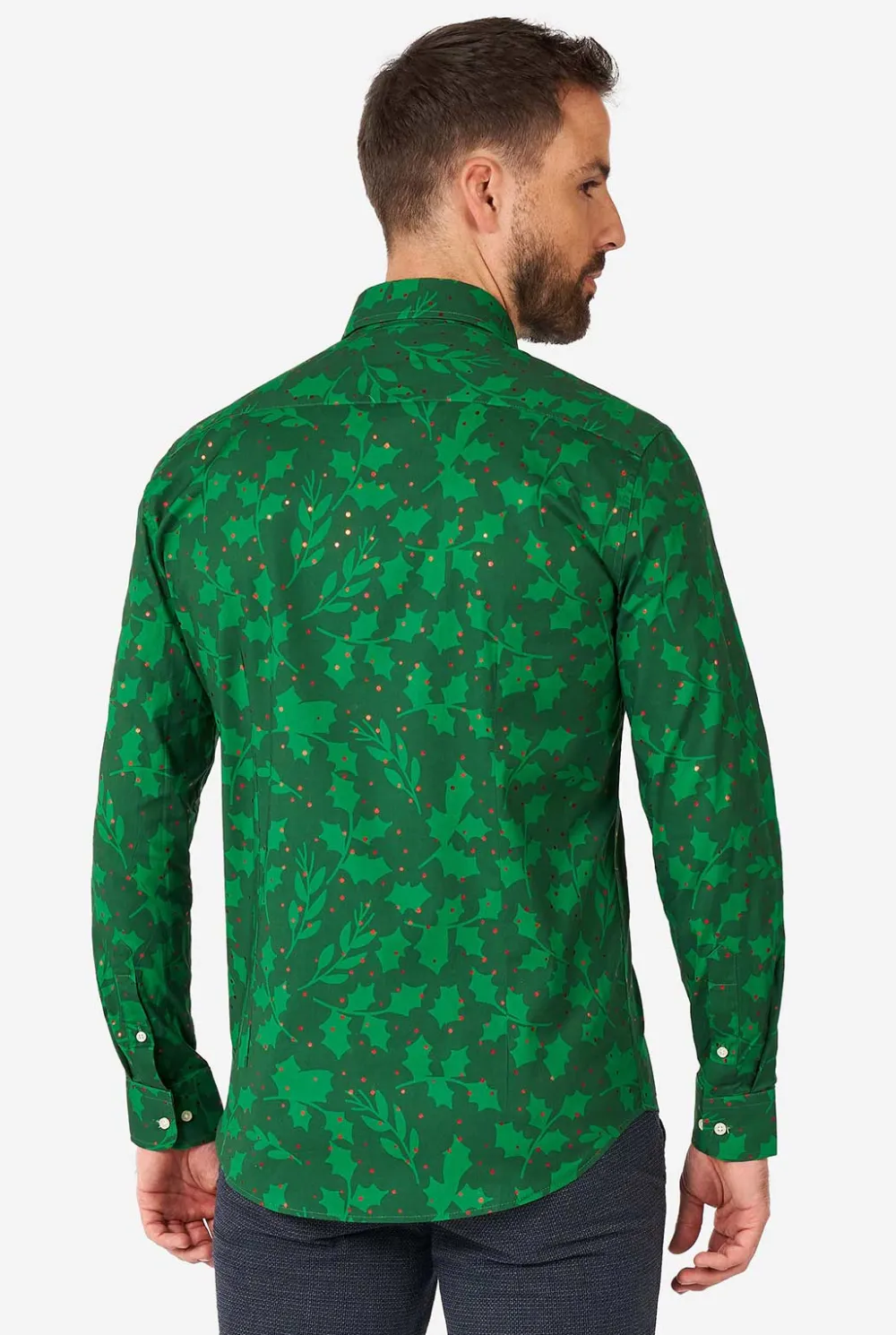 Heren OppoSuits Casual Overhemden|Bright Berry
