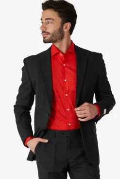 Heren OppoSuits Casual Overhemden|Christmas Icons Red