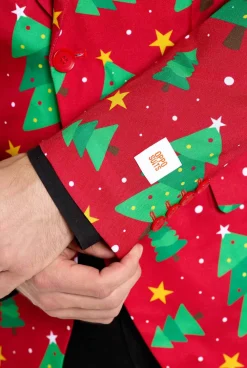Heren OppoSuits Kerst Blazers|Christmas Trees & Stars