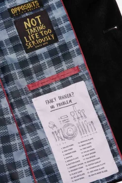 Heren OppoSuits Deluxe Blazers|Kerst Blazers|Christmas - X-Mas Icons - Black