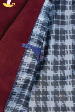 Heren OppoSuits Deluxe Blazers|Kerst Blazers|Christmas - X-Mas Icons - Deep Burgundy