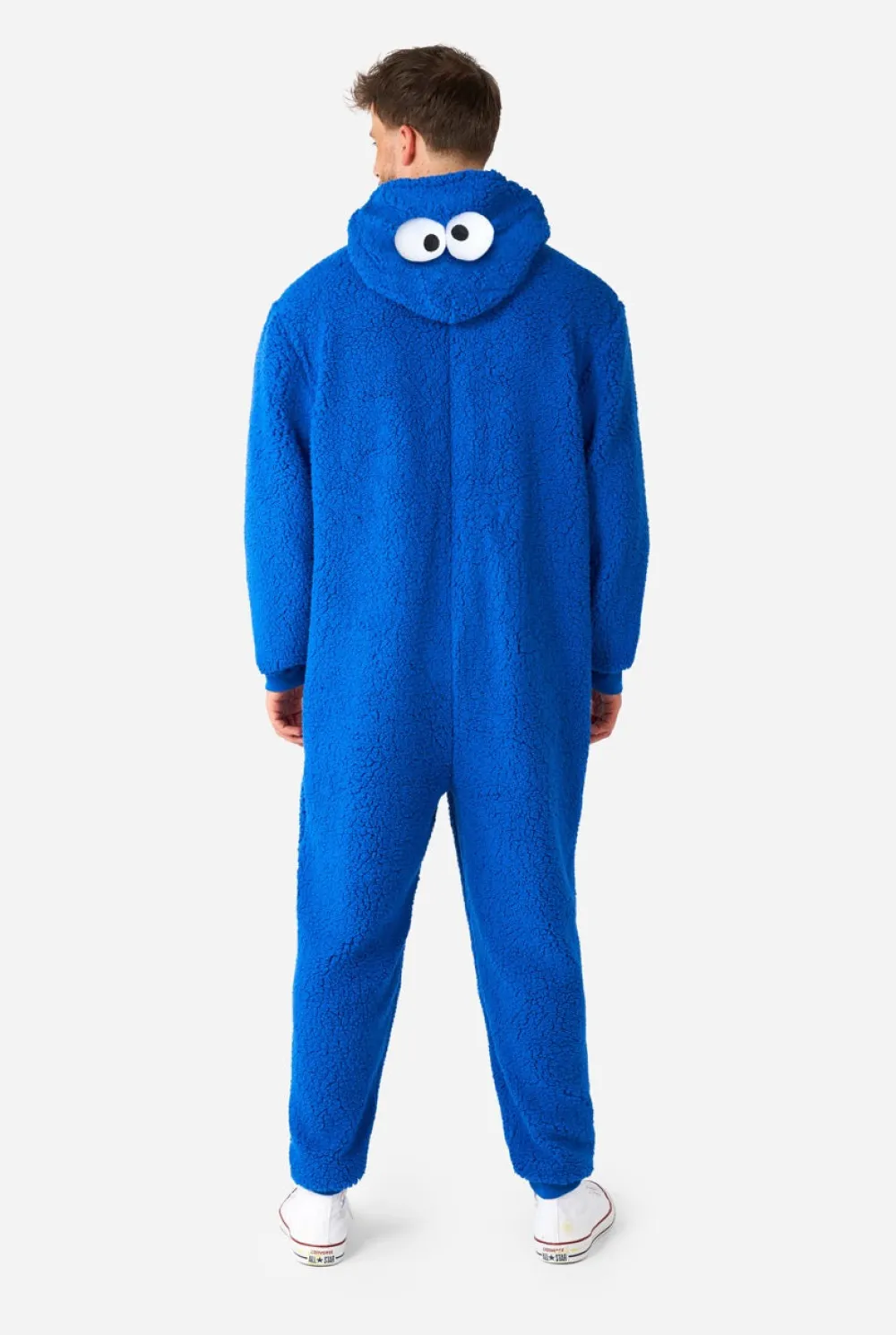DAMES OppoSuits Karakter Onesies|Effen Gekleurde Onesies|Cookie Monster