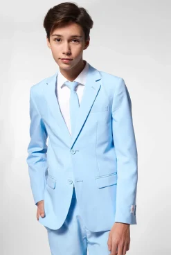 OppoSuits Effen Gekleurde Pakken|Cool Blue