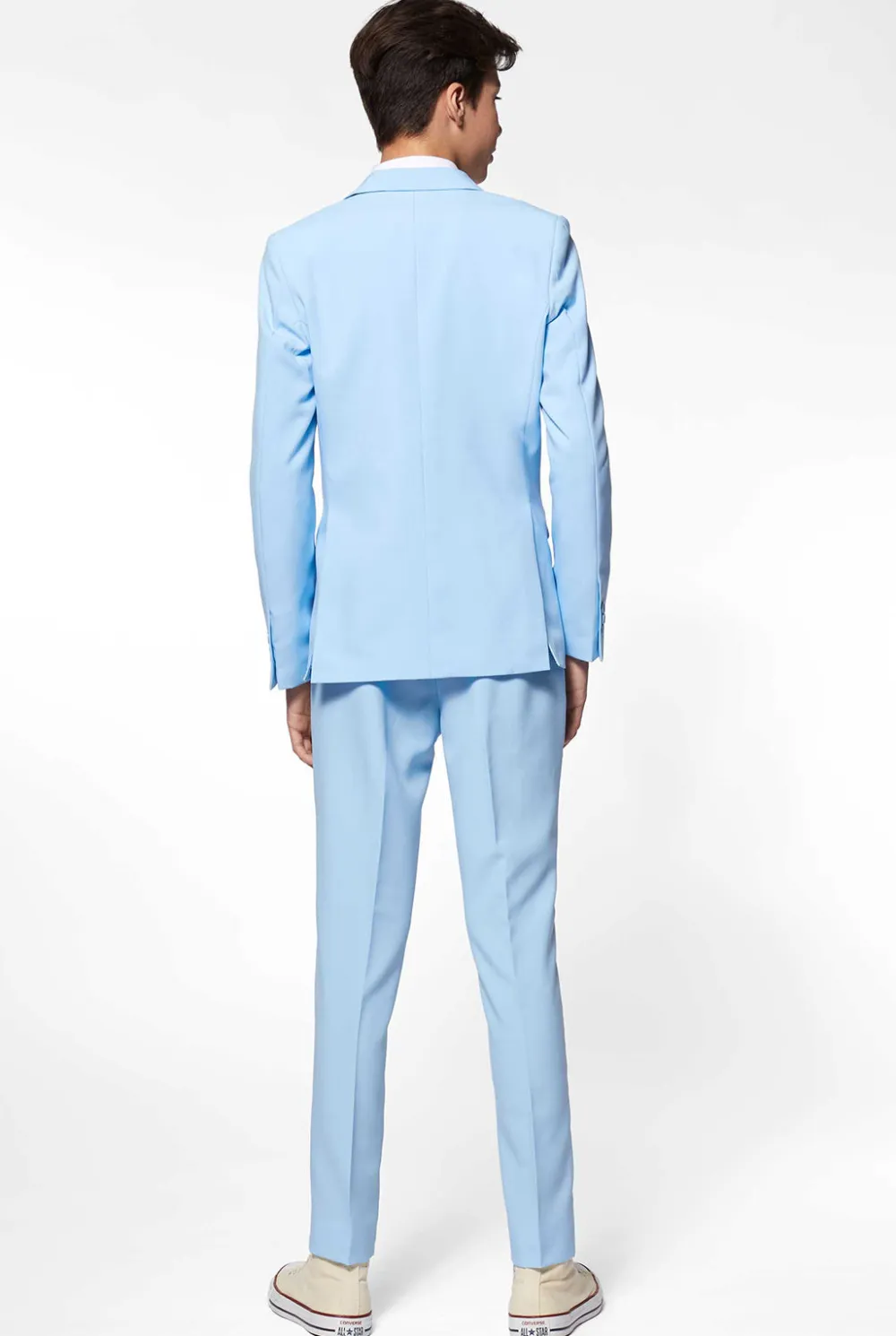 OppoSuits Effen Gekleurde Pakken|Cool Blue