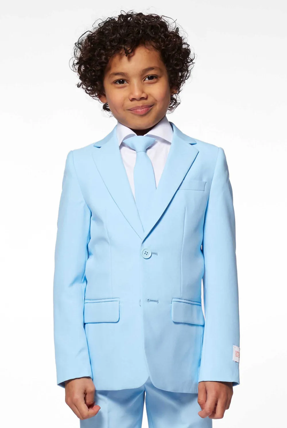 OppoSuits Effen Gekleurde Pakken|Cool Blue