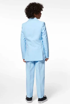 OppoSuits Effen Gekleurde Pakken|Cool Blue