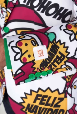 Heren OppoSuits Kerst Blazers|Cool Claus