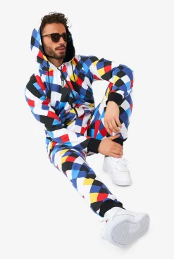DAMES OppoSuits Printed Onesies|Effen Gekleurde Onesies|CrissCrosser