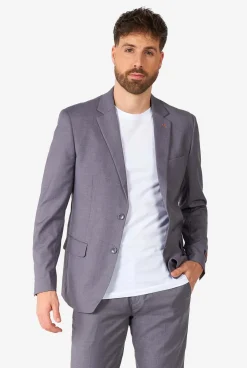 Heren OppoSuits Vrijgezellenfeest Pakken|Daily- Casual Pakken|Daily Dark Grey