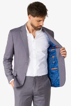 Heren OppoSuits Vrijgezellenfeest Pakken|Daily- Casual Pakken|Daily Dark Grey