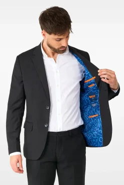 Heren OppoSuits Vrijgezellenfeest Pakken|Daily- Casual Pakken|Daily Deep Black