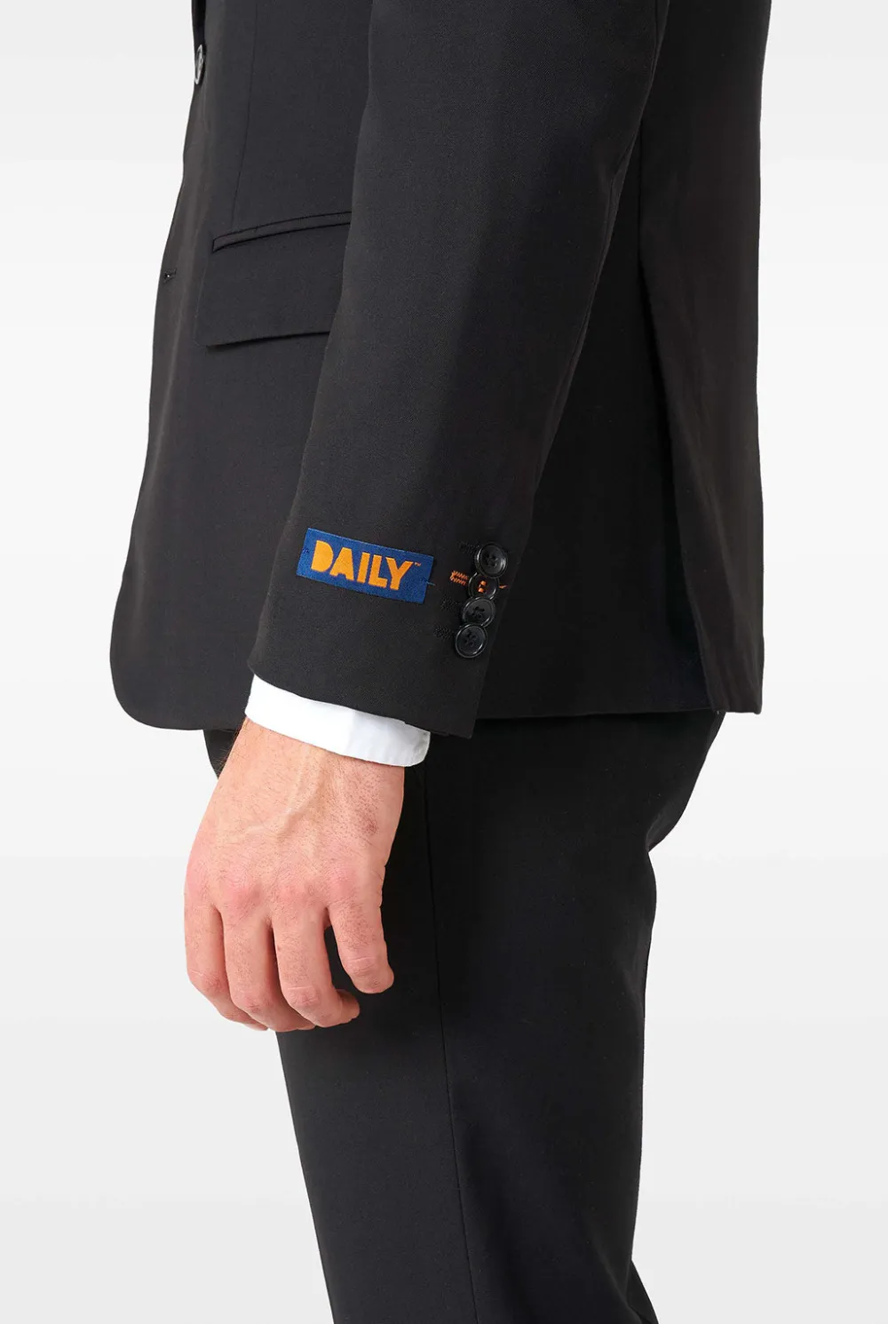 Heren OppoSuits Vrijgezellenfeest Pakken|Daily- Casual Pakken|Daily Deep Black