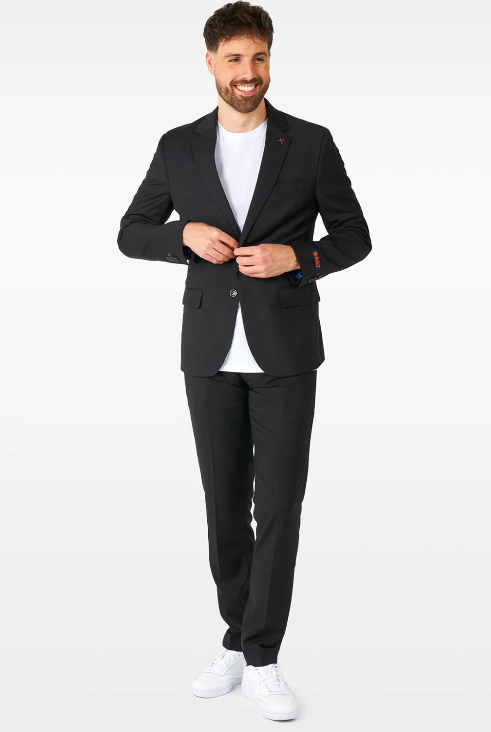 Heren OppoSuits Vrijgezellenfeest Pakken|Daily- Casual Pakken|Daily Deep Black