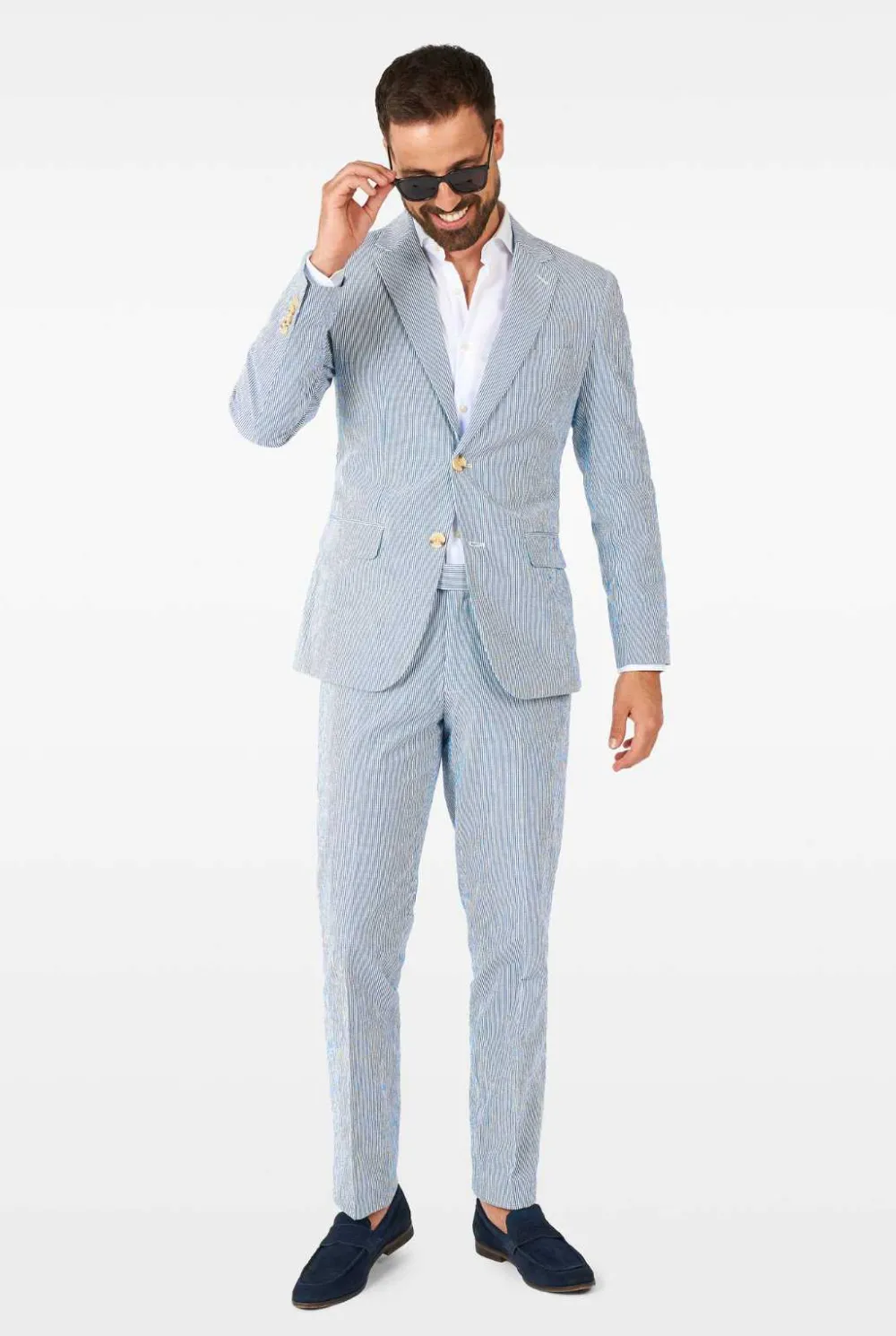 Heren OppoSuits Vrijgezellenfeest Pakken|Daily- Casual Pakken|Daily Seersucker