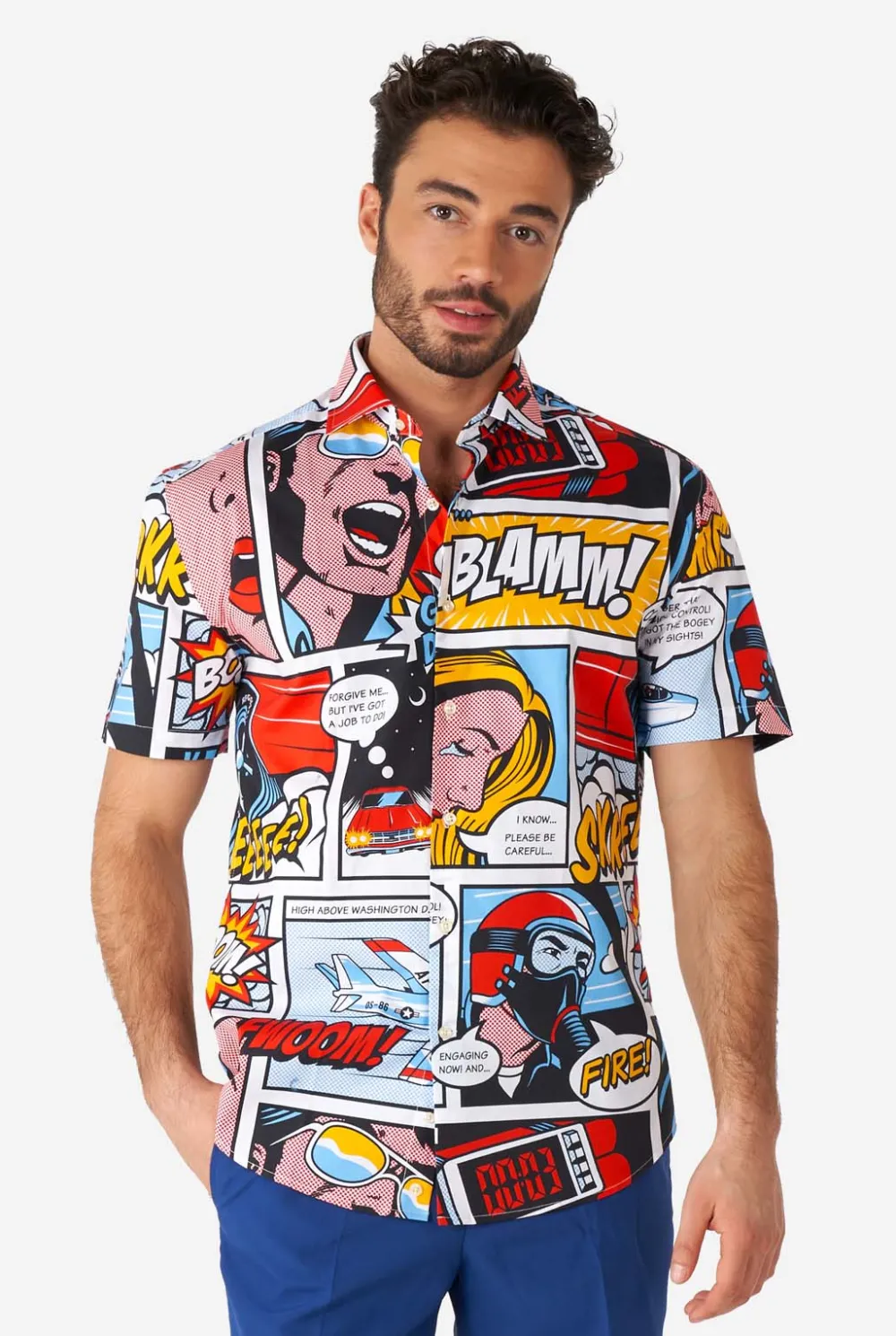 Heren OppoSuits Zomer Overhemden|Casual Overhemden|Danger Days