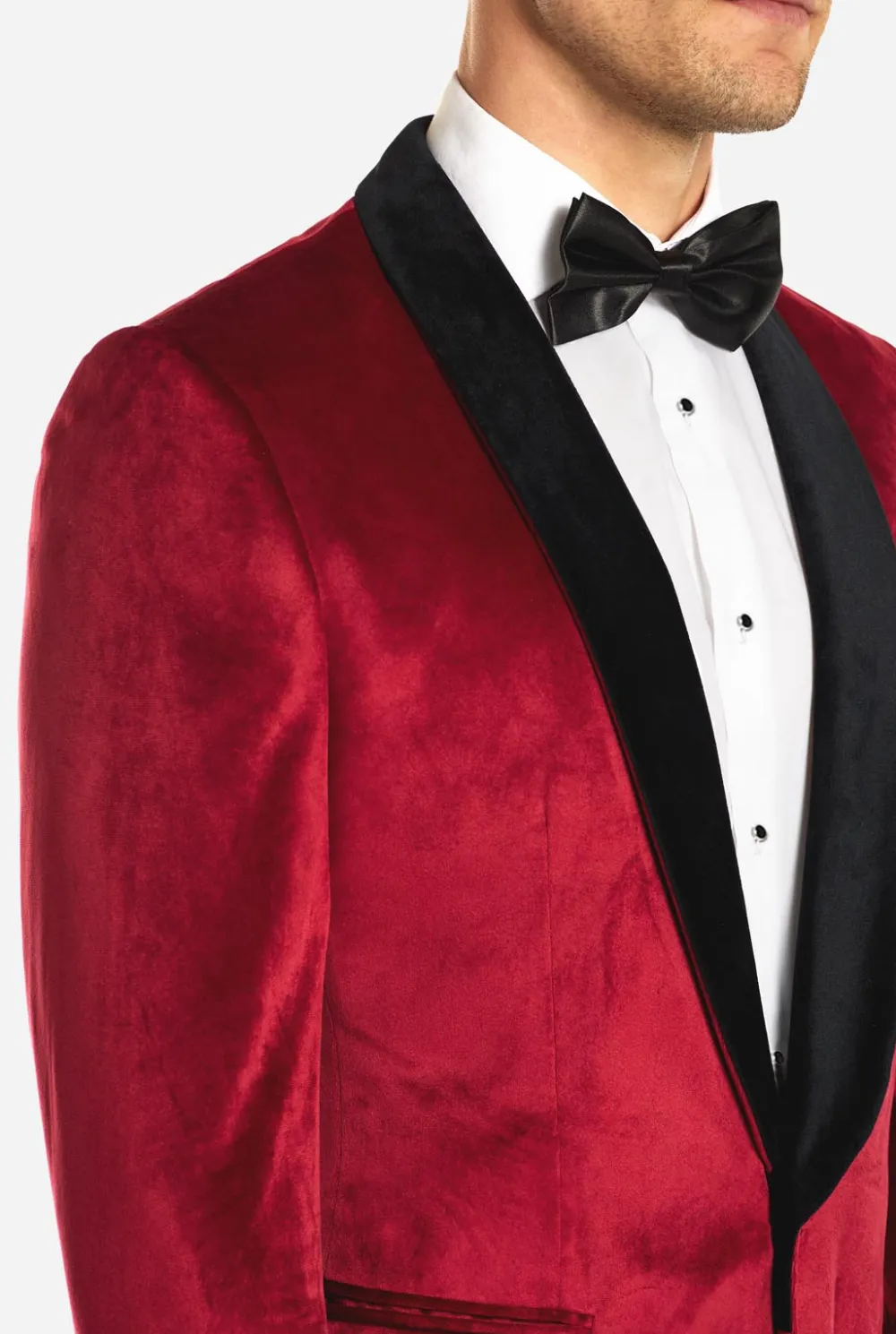 Heren OppoSuits Deluxe Blazers|Kerst Blazers|Dinner Jacket - Burgundy