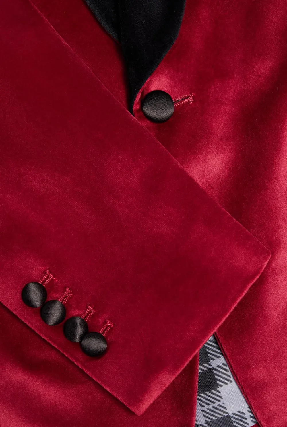 Heren OppoSuits Deluxe Blazers|Kerst Blazers|Dinner Jacket - Burgundy
