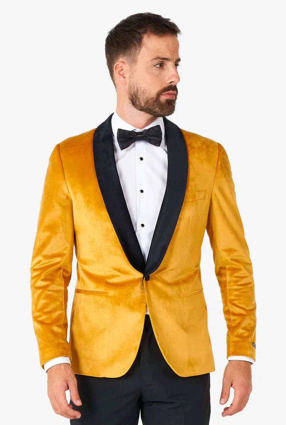 Heren OppoSuits Deluxe Blazers|Kerst Blazers|Dinner Jacket - Gold