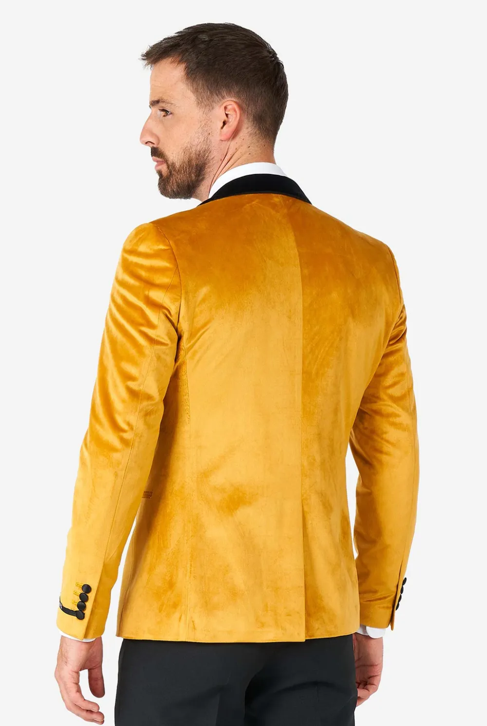 Heren OppoSuits Deluxe Blazers|Kerst Blazers|Dinner Jacket - Gold