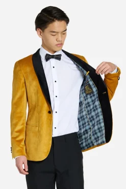 OppoSuits Blazers|Dinner Jacket - Gold