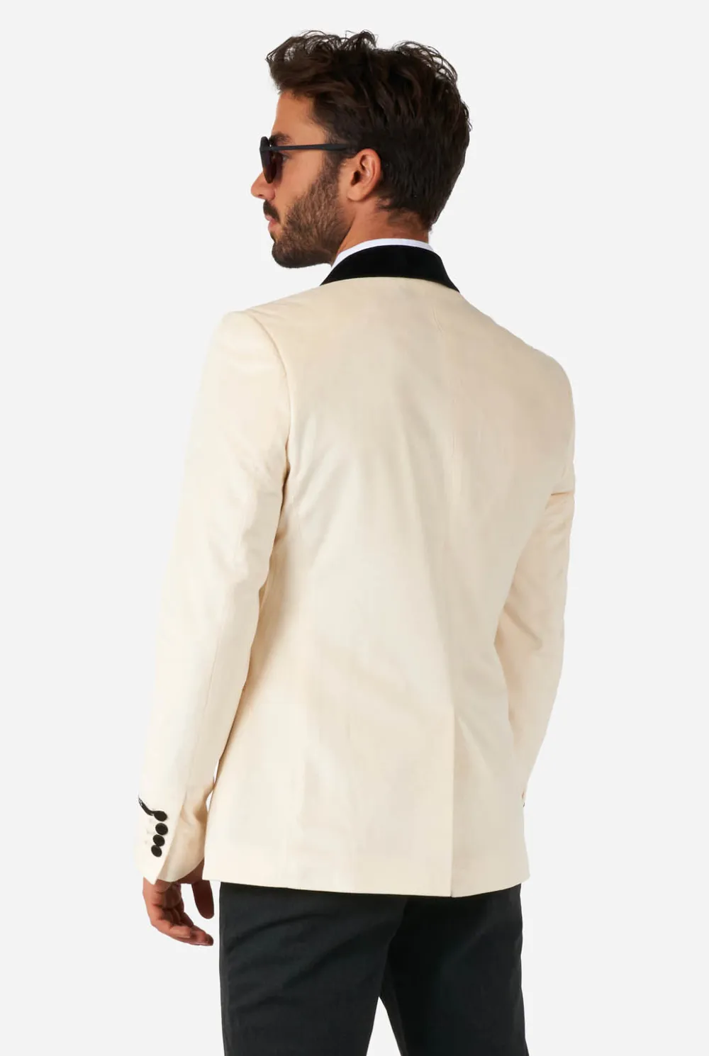 Heren OppoSuits Deluxe Blazers|Dinner Jacket - Ivory Champagne