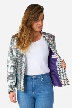 DAMES OppoSuits Kerstblazers|Discoballer