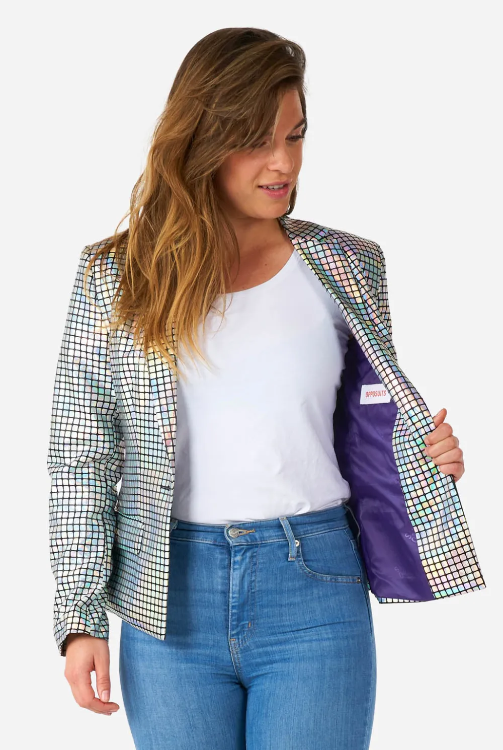 DAMES OppoSuits Kerstblazers|Discoballer