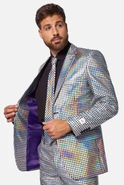 Heren OppoSuits Halloweenpakken|Vrijgezellenfeest Pakken|Discoballer