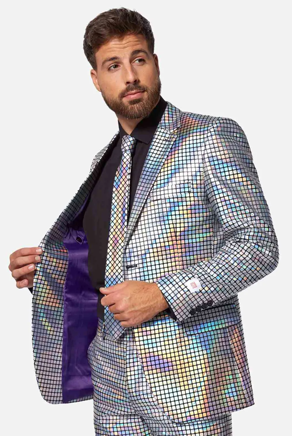 Heren OppoSuits Halloweenpakken|Vrijgezellenfeest Pakken|Discoballer