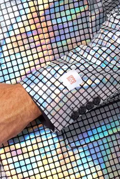 Heren OppoSuits Halloweenpakken|Vrijgezellenfeest Pakken|Discoballer