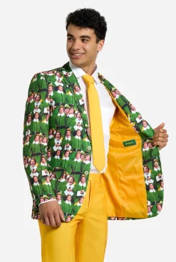 Heren OppoSuits Kerstpakken|Elf™