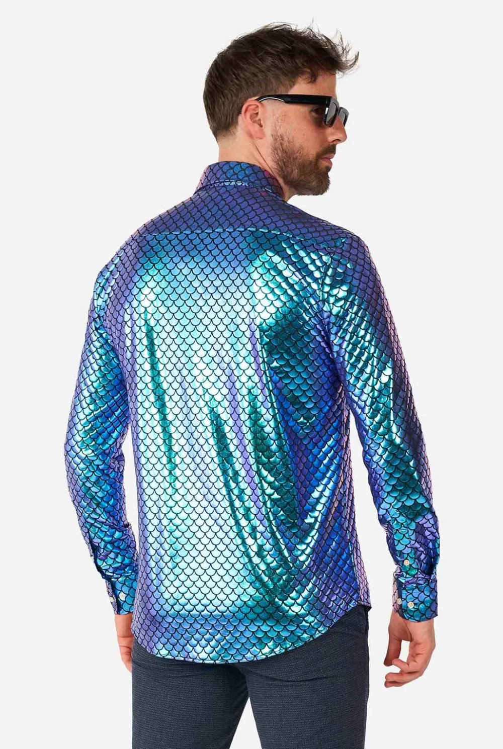 Heren OppoSuits Halloween Overhemden|Casual Overhemden|Fancy Fish