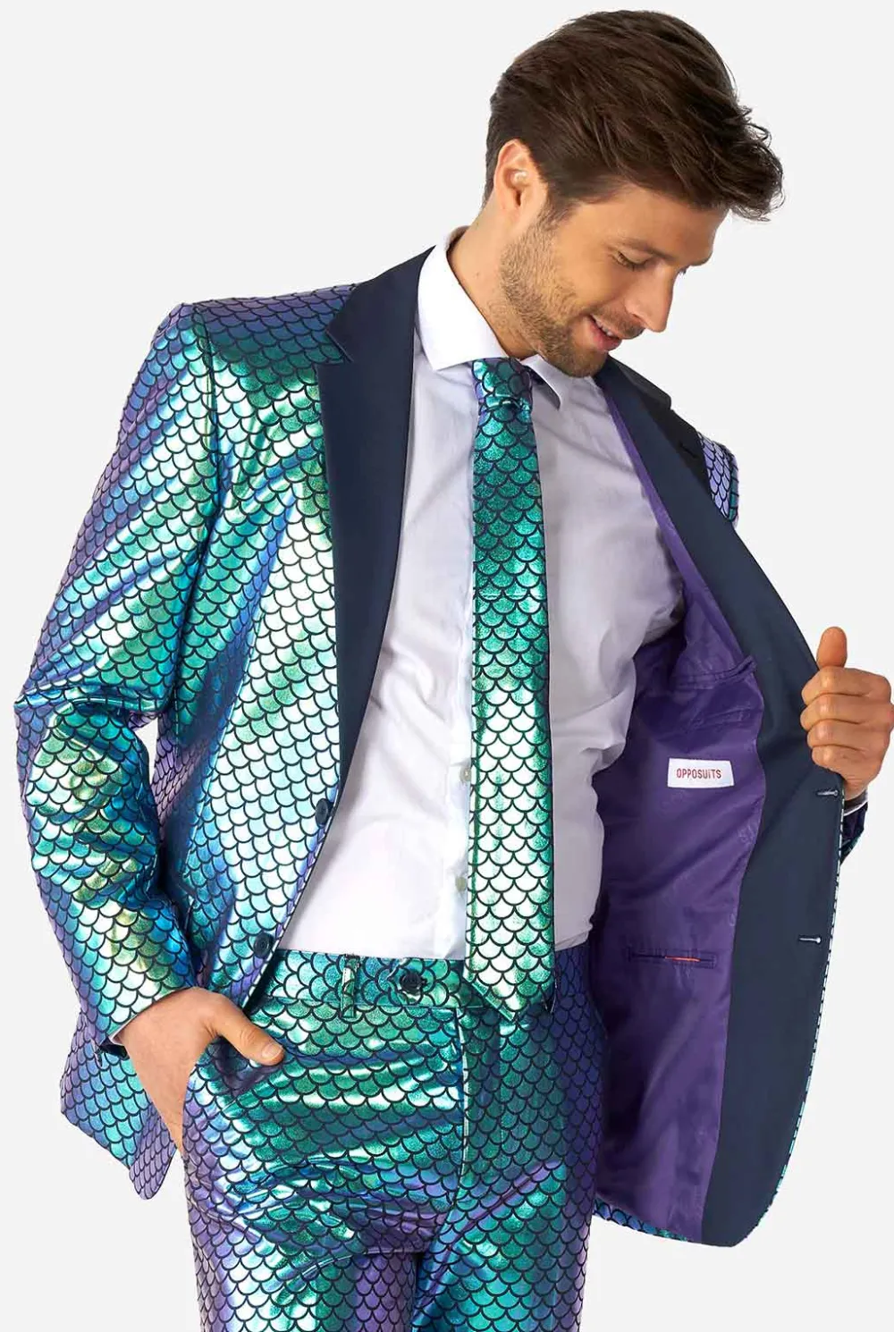 Heren OppoSuits Vrijgezellenfeest Pakken|Trouwpakken|Fancy Fish