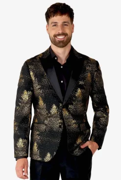 Heren OppoSuits Kerst Blazers|Festive Forest