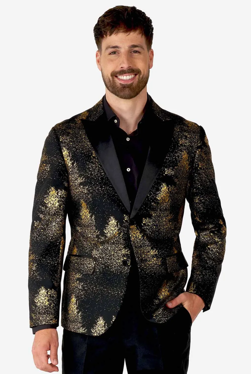Heren OppoSuits Kerst Blazers|Festive Forest