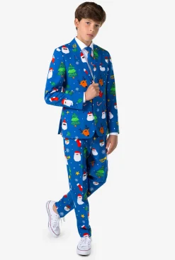 OppoSuits Kerst Pakken|Festivity Blue