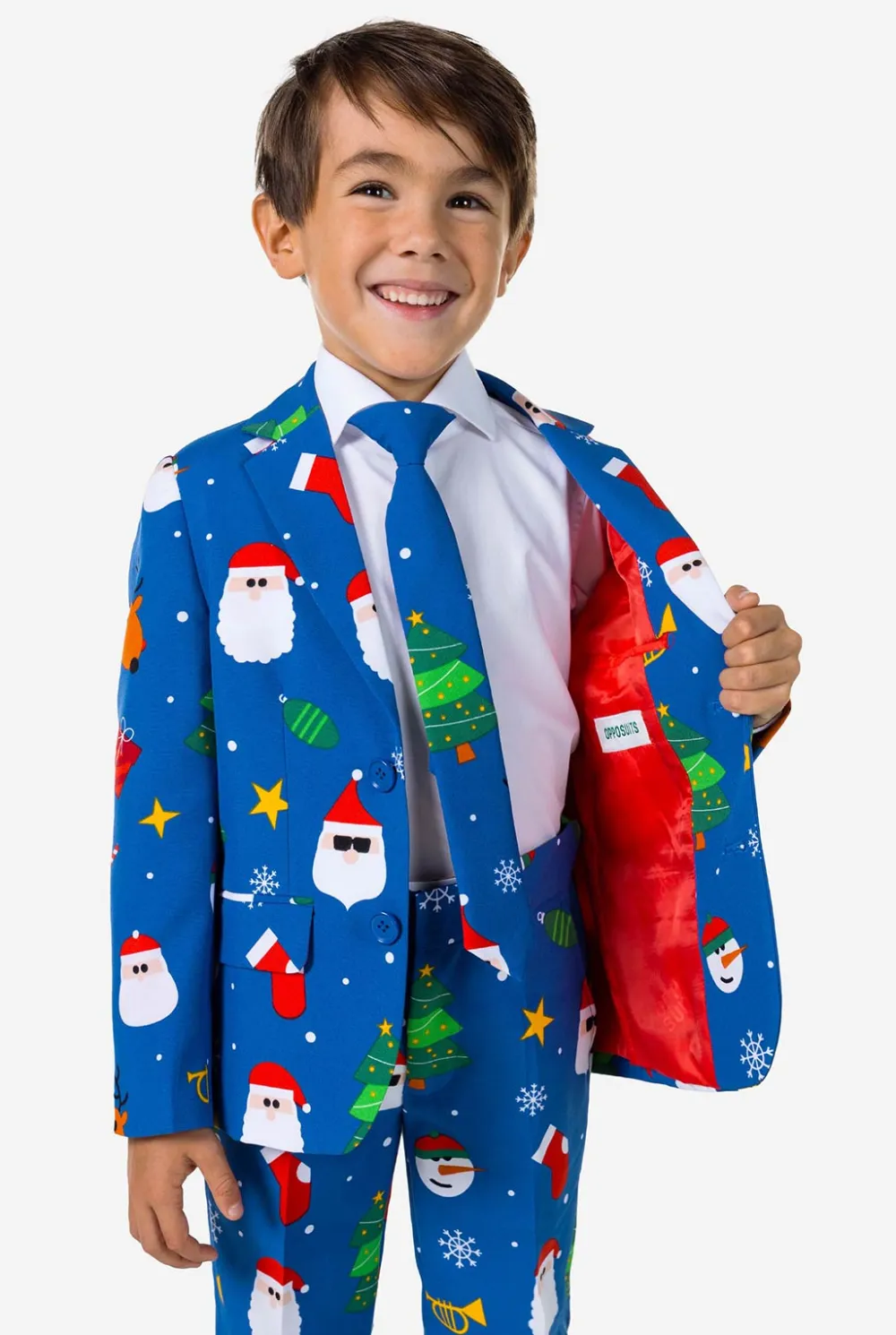 OppoSuits Kerst Pakken|Festivity Blue
