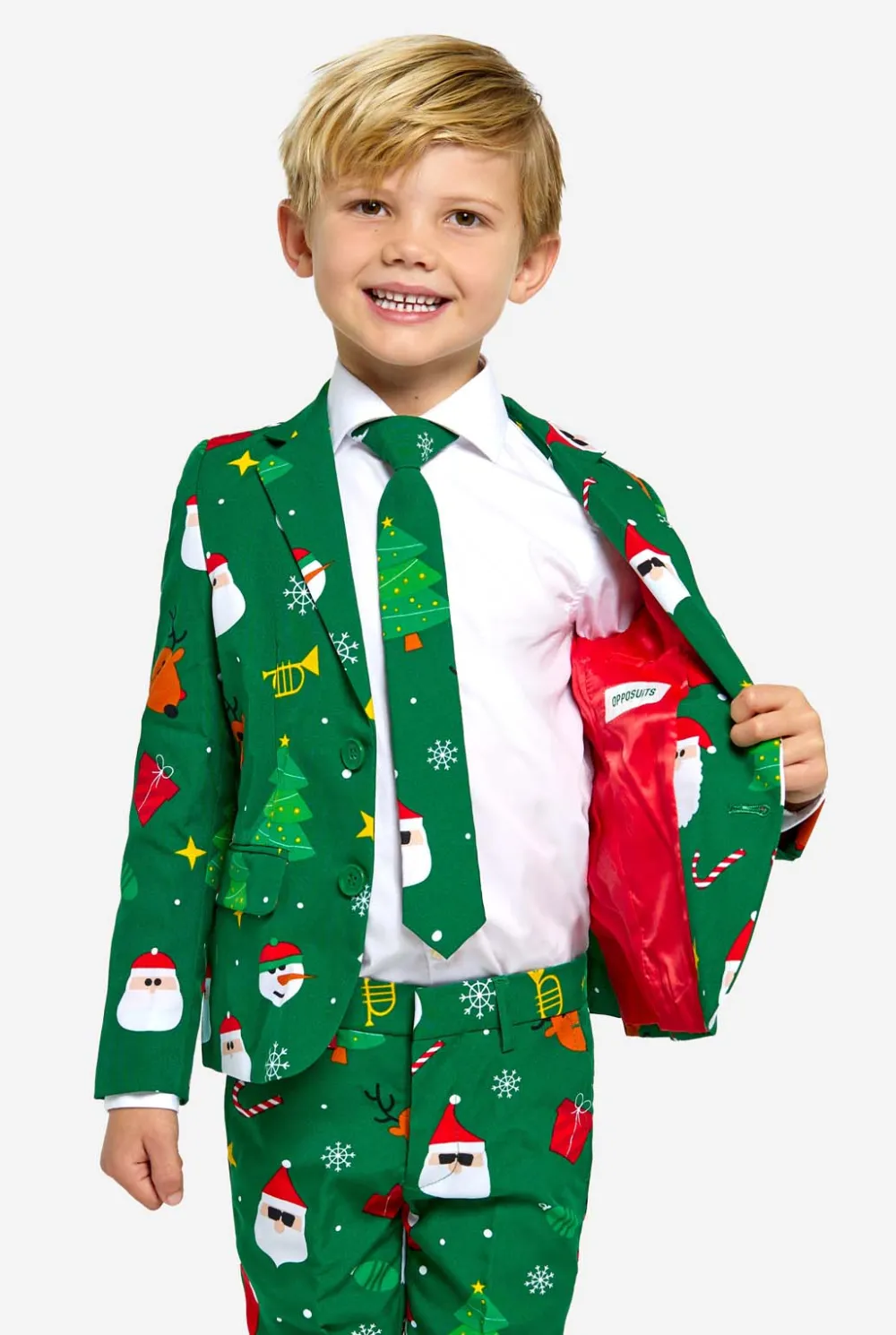 OppoSuits Kerst Pakken|Festivity Green